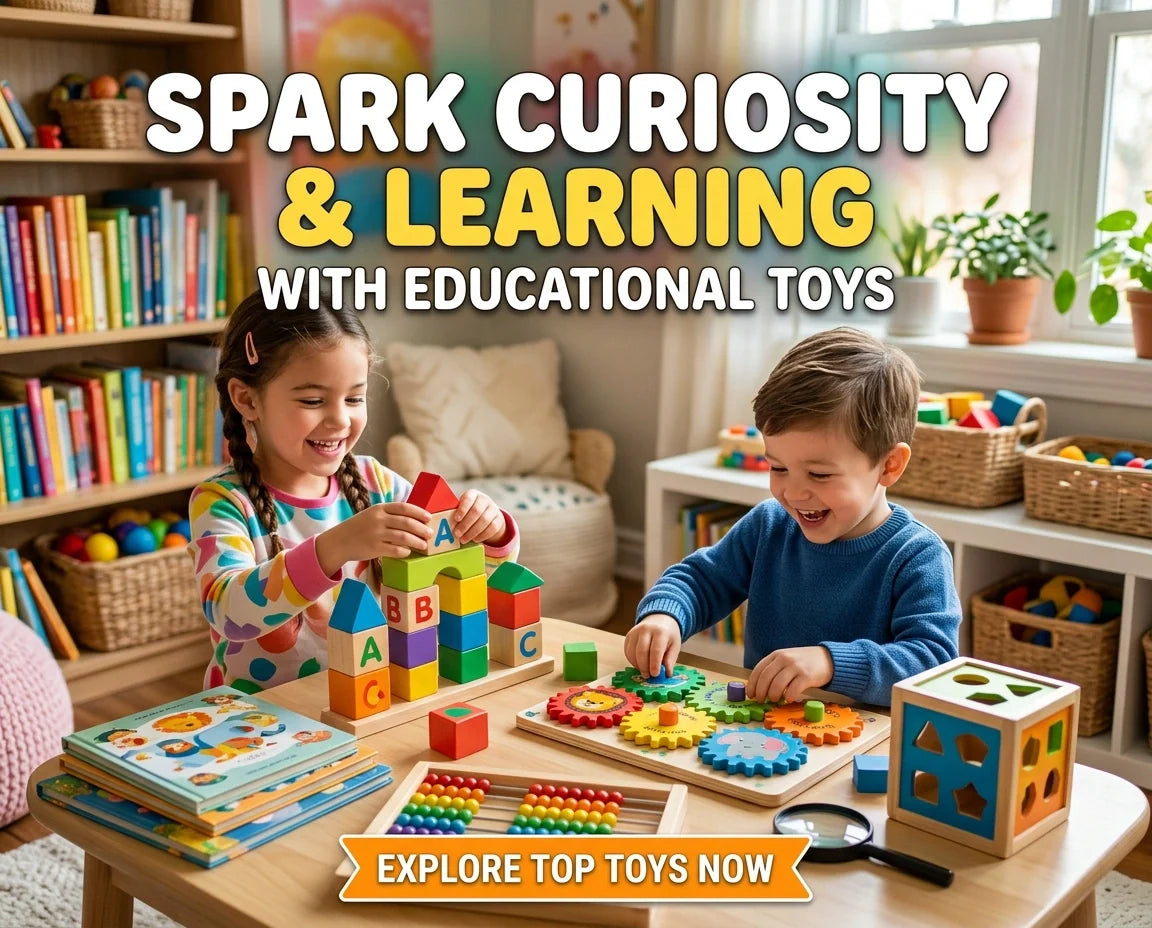Learning & Education Toys for Kids: Build Skills Through Play