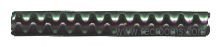 Tornado Black Foosball Man Counter Balanced with Roll Pin