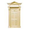 Dollhouse Miniature 1/2" Scale Victorian Door