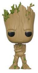 Funko Pop! Movies: Guardians of The Galaxy Vol. 2 - Adolescent Groot Amazon Exclusive Action Figure