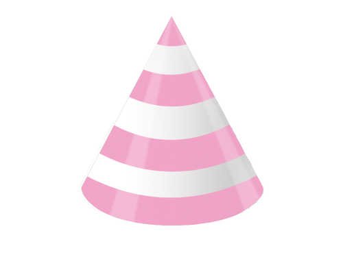 8-Count Birthday Party Hats, Purr-Ty Time