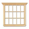 Houseworks, Ltd. Dollhouse Miniature 15-Light Non-Working Window