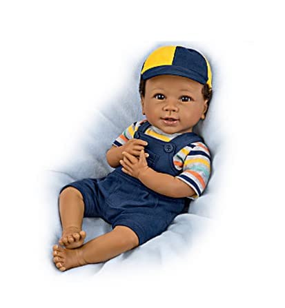 The Ashton-Drake Galleries Linda Murray Just Too Cute Jackson Baby Boy Doll