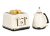 Melody Jane Dollhouse Modern White Jug Kettle & Toaster Miniature 1:12 Kitchen Accessory