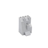 Classic Building Rock Panel 50 Piece, Compatible with Lego Parts and Pieces: Panel Light Gray