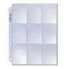 Ultra PRO Platinum Series 9-Pocket Pages (50 ct.) - Card Sleeves Binder Sheets for Trading, Sports, and Gaming Cards - Archival Safe