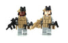 Battle Brick 1.6 Inches Tall US Army Rangers Custom Collectible Minifigures| Genuine Military Minifig | Custom Tactical Gear | Modern Warfare | Great