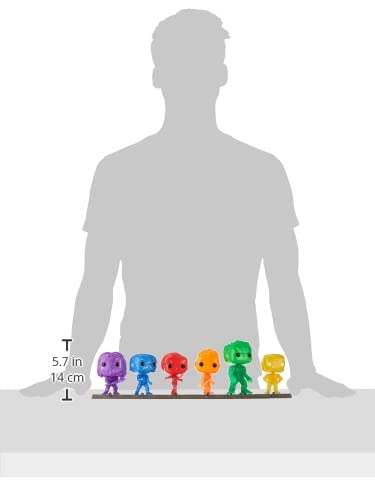 Funko POP! Artist Series: Marvel Infinity Saga - Avengers with Base (6 Pack) Amazon Exclusive, Multicolor, (57619)