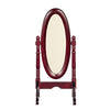Melody Jane Dolls House Mahogany Cheval Dressing Mirror Miniature Bedroom Furniture