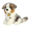 Aurora® Adorable Miyoni® Tots Australian Shepherd Pup Stuffed Animal - Lifelike Details Make a Cherished Companion - Perfect for Decorating Bedrooms