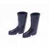 1Pair Black 1/12 Miniature Rubber Boots Dollhouse Garden Accessories?Dollhouse Accessories?Dollhouse Accessories