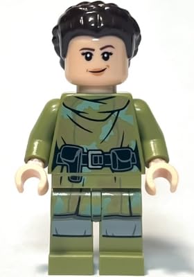 LEGO Star Wars: Princess Leia Endor Minifigure with Pistol