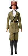 Barbie Inspiring Women Doll, Bessie Coleman Collectible Dressed in Aviator Suit with Helmet and Goggles