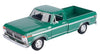 1977 F-150 Custom Pickup Truck Green Timeless Legends Series 1/24 Diecast Model Car by Motormax 79386GRN