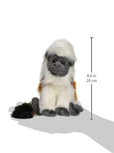 Wild Republic Cotton-Top Tamarin Plush, Stuffed Animal, Plush Toy, Gifts for Kids, Cuddlekins, 8 Inches