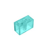 Classic Building Brick 1x2, 100 Piece Bulk Brick Block, Compatible with Lego Parts and Pieces 3004, Creative Play Set - 100% Compatible with All Major