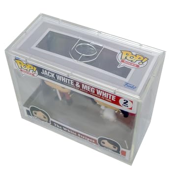 PopShield Armor - Funko POP! Hard Protectors 4 Inch - for 2-Pack Figure Sets- Acrylic (Clear)