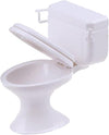 1:12 Scale Miniature Bathroom Toilet - Realistic Dollhouse Furniture for DIY Crafts, Dioramas and Architectural Models