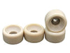 LEEFAI Pro Fingerboard Wheels Handmade Peek Finger Skateboard Wheel- Durable Outdoor Street Bowl Wheels- Measure 8.5x5.0mm