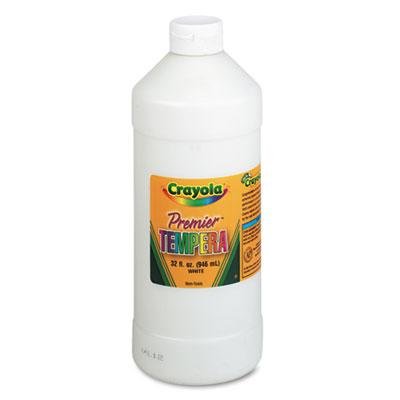 Premier Tempera Paint, White, 32 oz