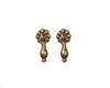 Melody Jane Dollhouse Antique Brass Cabinet Door Drawer Handles 1:12 Miniature