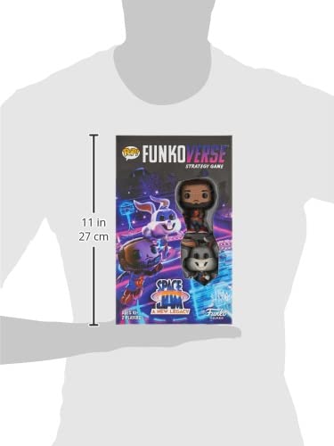 Funko POP Funkoverse: Space Jam 2: A New Legacy 100 2-Pack, Lebron James and Bugs Bunny (Styles May Vary)