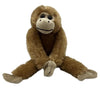The Petting Zoo, Monkey Stuffed Animals, Plush Toys for Girls and Boys, Hanging Plush Monkey, Brown 11 inch