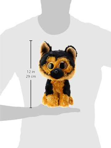 ty UK Ltd 2005085 Spirit German Shepherd - Boo Med Plush Animal, Multicolor, 24cm