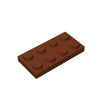 Classic Building Bricks Plate 2x4, 100 Piece, Compatible with Lego Parts and Pieces 3020, Creative Play Set - 100% Compatible with All Major Brick