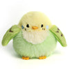 ABEARCAR 3.9 inches Parakeet Plush Toy Bird Stuffed Animal Plush Toy Holder Bag Pendant Party Christmas Birthday Valentine's Day Gifts Toys for Kids