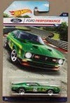 Hot Wheels Ford Performance Green '71 Mustang MACH 1 8/8 Diecast Car