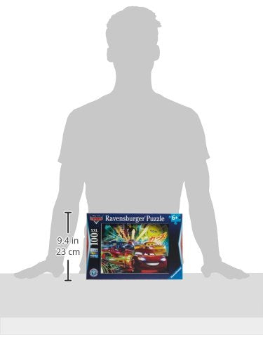 Ravensburger Disney Cars Neon 100 Piece Jigsaw Puzzle for Kids - Every Piece is Unique, Pieces Fit Together Perfectly
