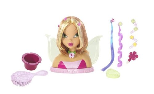 Magic Makeover Flora of Winx Club Mini Styling Head