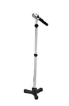 Black Dollhouse Decoration Accessories, 1:12 Dollhouse Miniature Scene Model Microphone with Stand Play Toy, Decortion, Dollhouse Furniture, Doll's
