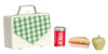 Dollhouse Miniature 1:12 Scale Lunch Box with Food and Drink