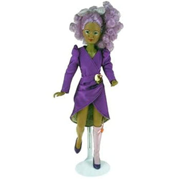 Kaiser Doll Stand 2201 - White Doll Stand for 11" to 12" small-waisted Fashion Dolls like Barbie