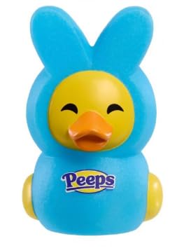 Just Play Duckalooz Rubber Duck - Blue Peeps - Bath Toy