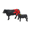Big Country Toys Angus Cow & Calf - 1:20 Scale - Hand Painted - Farm Toys - Farm Animals