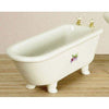 Dollhouse Miniature Decal White Tub