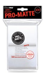 Deck Protectors - Pro-Matte White (100 per Pack)