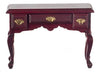 Melody Jane Dolls Houses Mahogany Writing Desk Secretary Table Miniature 1:12 Study Furniture