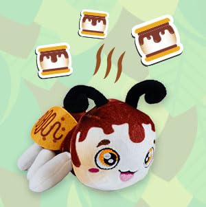 Snuggle Bugs (Firefly) - S’Mores Scented Plush Toy - Cute Firefly Stuffed Animal for Kids, Aromatherapy Gift, Soft Collectible Plush Bug, Cozy Stress