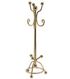 International Miniatures Dollhouse Miniature Hall Coat Tree in Polished Brass