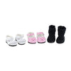 Emily Rose Doll Clothes - 3 Pack 18-Inch Doll Shoes Value Gift Set: Pink Shoes, White Sandals and Black Boots | Accessories Compatible with 18"