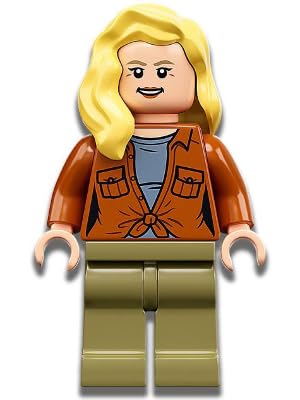 LEGO Jurassic World: Dr. Ellie Sattler Minifigure Dino Lab, Eggs and Mosquito