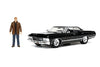 Jada Supernatural 1:24 1967 Chevy Impala Die-cast Car w/Dean Winchester Die-cast Figure, Toys for Kids and Adults