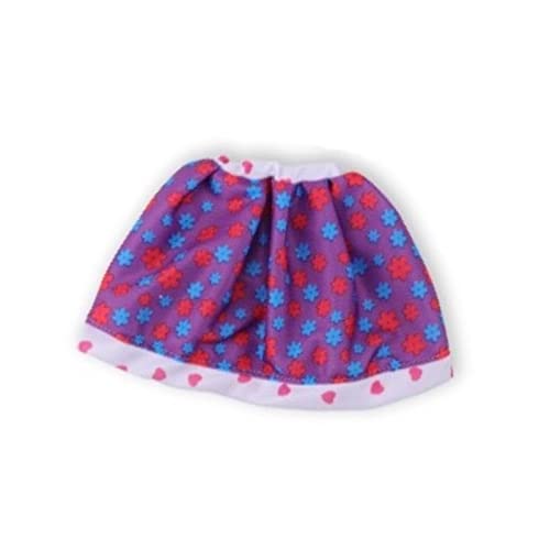 Wakao Set of 5 Color-Topic Doll Clothes for 14.5 Inch American Girl Wellie Wishers Dolls (Purple,Yellow,Blue,Pink,Green)