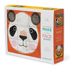 Crocodile Creek 9-Piece Puzzle Blocks - Make-A-Face Mix and Match Block Set Game for Kids Ages 3 and Up - Made of Sturdy Cardboard - Zoo Animals - 9
