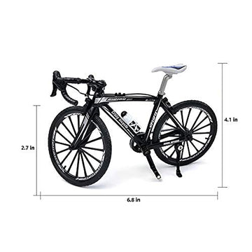 JAMOR Bicycle Model Mountain Bike Toy Racing Toy 1:10 Simulation Bikes Mini Bike Model Zinc Alloy Racing Home Decoration Crafts Miniature Finger
