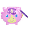 Mattel Polly Pocket Pet Connects Unicorn Micro Playset Figurine + Animal + Accessory